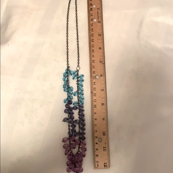 Multi-Color Statement Necklace - Picture 3 of 3